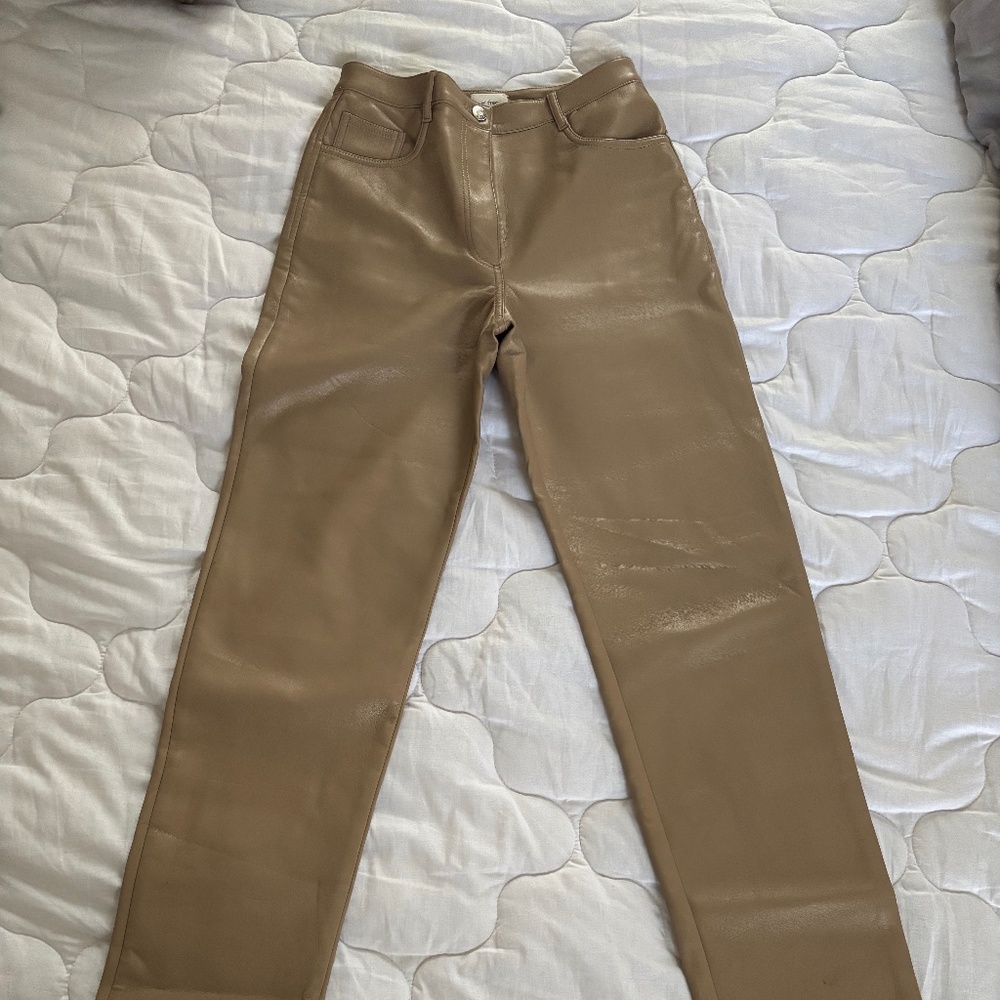 Aritzia Melina Vegan Leather Pants
